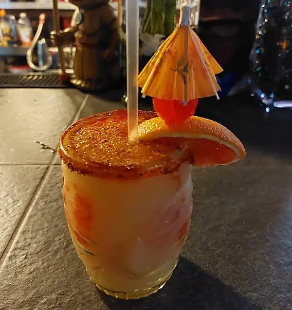 Frozen tiki drinks